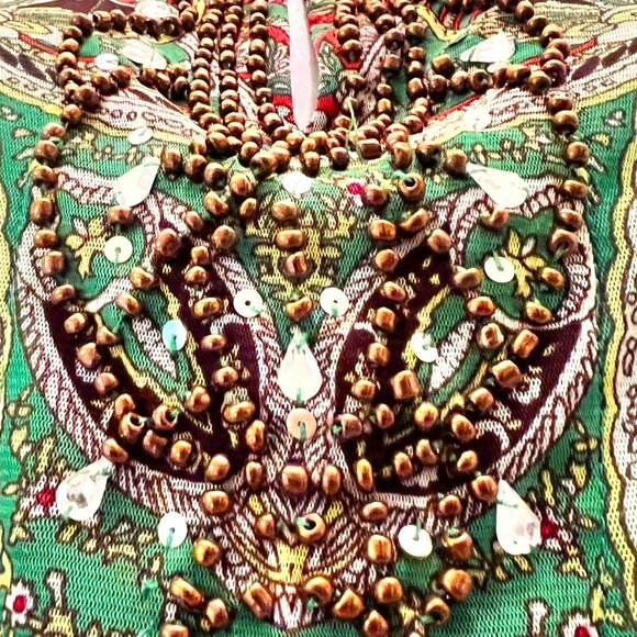 INC International Concepts-Women's Beaded Crystal Sleeveless Tunic Lined XL Top - Picture 9 of 16